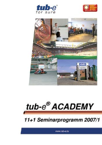 Das 11 + 1 Seminarprogramm für 2007.