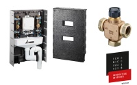 „Iconic Awards 2018: Innovative Interior“ für „Regudrain Duo“ <br />Hygiene-Spülstation und „Tri-CTR“ Dreiwege-Verteil- und Mischventil<br />Bild: Oventrop