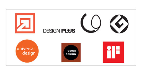 Design-Auszeichnungen für oben genannte Produkte