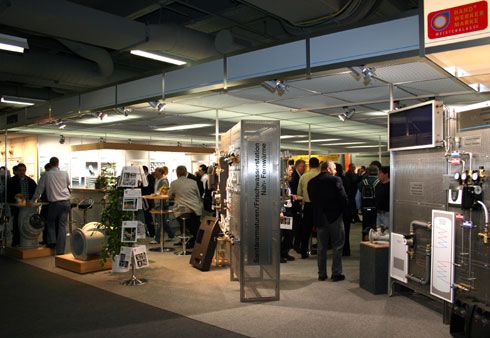 Viele hochwertige Fachgespräche wurden am Oventrop-Stand...