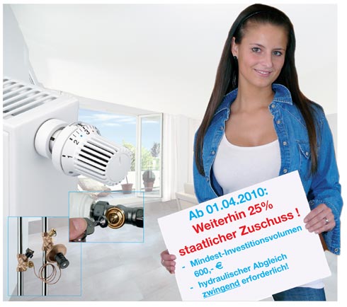 Mit Oventrop Armaturen, Reglern und Thermostaten von...