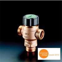„universal design award 2013“ für Oventrop Brauchwassermischer„Brawa-Mix“. Bild: Oventrop 