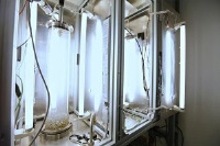 Prüfstand zur Untersuchung der Wirkfähigkeit von Mineralöl-Additiven bei der Zumischung zu Brenn- und Kraftstoffen. Foto: OWI