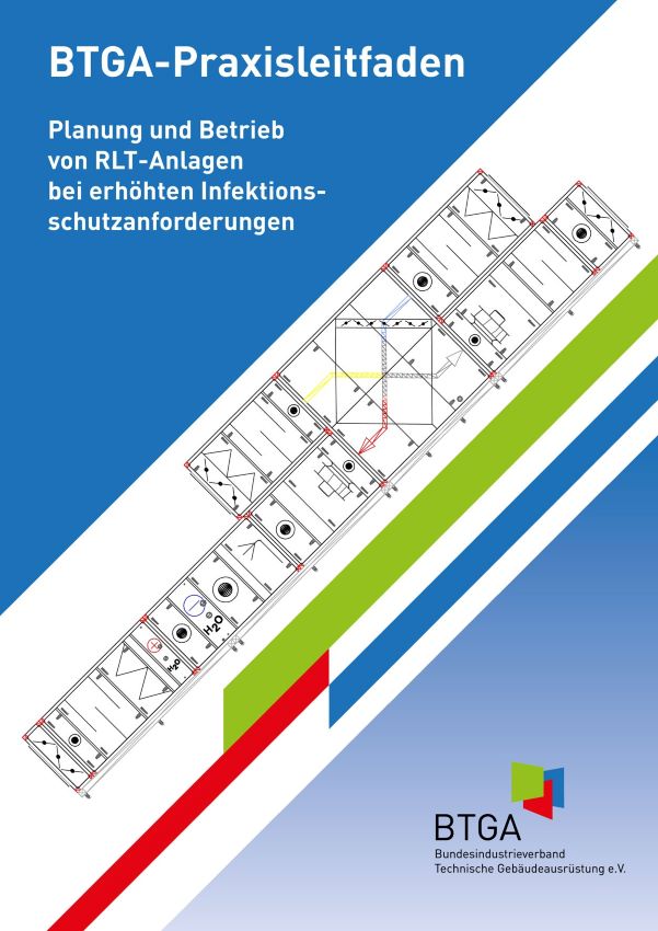Cover des BTGA-Praxisleitfadens "Planung und Betrieb...