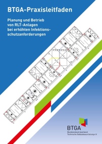 Cover des BTGA-Praxisleitfadens "Planung und Betrieb.......