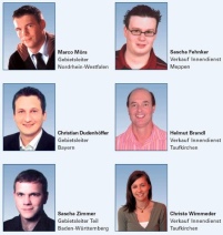 Die neuen Mitarbeiter bei Palme.