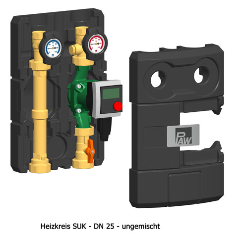Heizkreis SUK - DN 25 - ungemischt Foto: PAW