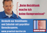 Vor der Vergabe des Qualitätslabels wird in aufwändigen Langzeit-Laboruntersuchungen die Wirksamkeit der Geruchssperre getestet.