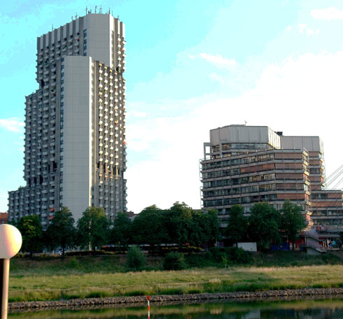 Das Mannheimer Collini-Center war bei seiner Fertigstellung...