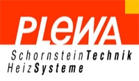 Das neue Logo der PLEWA SchornsteinTechnik und HeizSysteme GmbH.