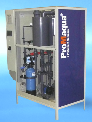 Salzelektrolyse-Anlage CHLORINSITU® Foto: ProMinent
