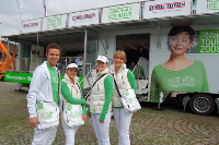 Das Wärmepumpen-Info-Mobil von STIEBEL ELTRON öffnet heute und morgen in Rheine, anschließend am kommenden Donnerstag und Freitag in Paderborn seine Türen.