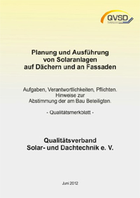 Die Zielsetzung der QVSD-Merkblätter ist es, wesentliche.......