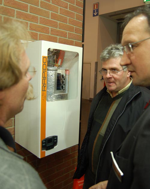 Von 3,5 bis 125 kW reicht die Palette der wandhängenden...