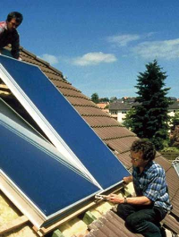 RAPIDO bietet zur Heizungsunterstützung aufeinander abgestimmte Solarpakete an.