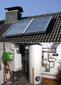Optimale Kombination – Brennwert- und Solartechnik von RAPIDO.