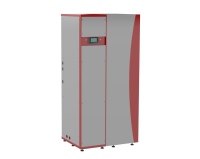 Die neue Hochtemperatur-Wärmepumpe WP Grid-HiQ CF 06 von ratiotherm vereint die gesamte Energiezentrale eines Hauses in nur einem kompakten Gerät. Sie verfügt über einen integrierten 200 Liter Pufferspeicher sowie ein zusätzliches Frischwassermodul für die hygienische Trinkwasserbereitung und findet ihre Anwendung in Nahwärmenetzen, kalten Nahwärmenetzen sowie als Einzelanlage an einem Grundwasser- oder Sole-Kreislauf.