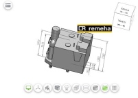 Remeha bietet umfangreiche CAD- und BIM-Daten zum kostenlosen.......