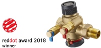 „Red Dot Award: Product Design 2018“ für „Cocon QTZ“.<br />Bild: Oventrop<br /><br />