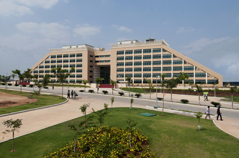 Der neue IT-Campus von Infosys in Hyderabad. Bild:...