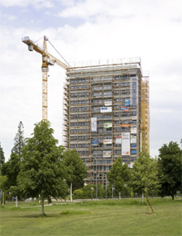 Im Freiburger Stadtteil Weingarten-West, genauer in.......