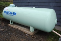 Als Energieträger dient Flüssiggas, das in einem überirdischen Tank von Salzgitter Gas zur Verfügung gestellt wird.<br />Bilder: August Brötje