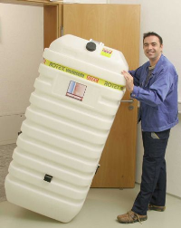 variosafe: Sicherheitstank mit Proofed Barrier Label