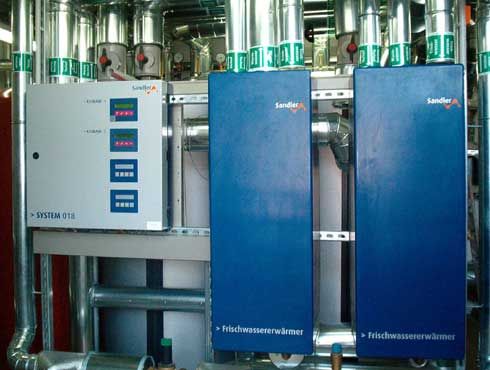Ebenso wurden Varmeco-Frischwasserkaskaden mit mit...