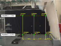 Heizfall mit ΔT +8 K und 440m<sup>3</sup>/h/m