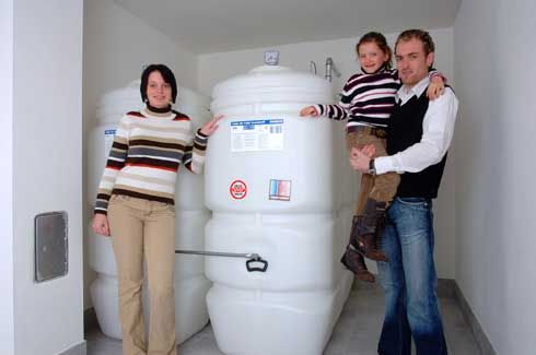 Die neuen Heizöltanks von Schütz verfügen über eine...
