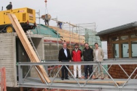 Auf Deutschlands höchster Baustelle entsteht derzeit.......