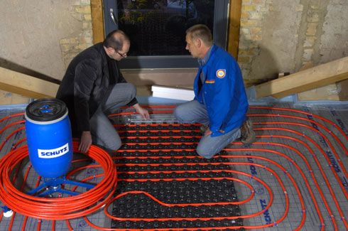 Das Schütz-System air conomy zum Heizen, Kühlen und...
