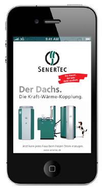 Mit der neuen Dachs App können Betreiber der effizientenMikro-KWK-Anlagen.......