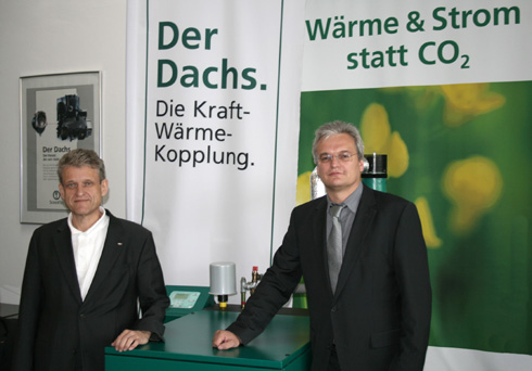 Michael Boll (rechts) übernimmt die Geschäftsführung...