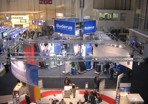 Die Heizungstechnik vertreten in Halle 14