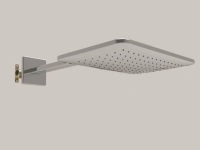 Die schicke Schwallbrause ist als Unterputzvariante verfügbar. Die eigentliche Leitung, die von der Armatur zum Duschkopf verläuft, findet so ihren Platz hinter der Wand und verleiht der Dusche ein minimalistisches Design.<br />Bild: HSK