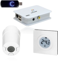 Controme heizManager Funk-System zur Nach-rüstung von Heizkörpern<br />Bild: Controm GmbH
