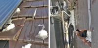 Die unsachgemäße Montage von Solaranlagen auf Hausdächern.......