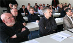 Teilnehmer am ausgebuchten Praxis-Seminars "EnEV, DIN V 18599 und Integrale Planung" im Februar 2008 in Offenbach. Foto: SOLAR-COMPUTER GmbH