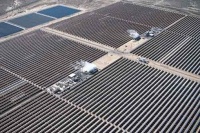 Parabolrinnenkraftwerke in Kalifornien: seit 1985 erfolgreich in Betrieb. Foto: SolarMillenium