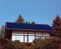 Das Energiedach der Solarworld AG.