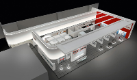 STIEBEL ELTRON präsentiert zahlreiche Neuheiten unter anderem aus dem Bereich der erneuerbaren Energien in Halle 8 Stand B41. Grafik: Stiebel Eltron