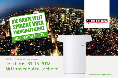 Das Motto der aktuellen Herbstkampagne von STIEBEL...
