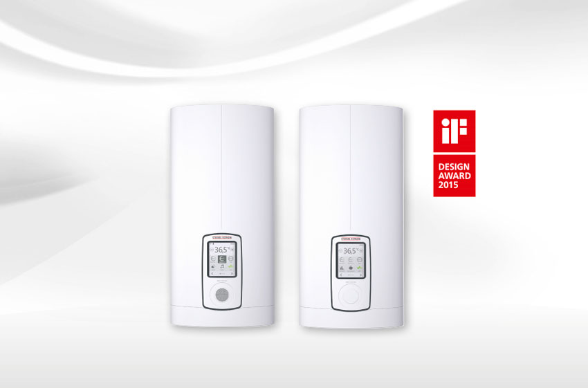 Stiebel Eltron mit dem neuen DHE auf der ISH 2015:...