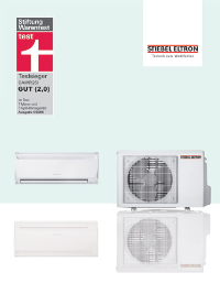 Bestes Gerät im Klimaanlagen-Vergleich der Stiftung Warentest: das Inverter-Singlesplitgerät CAWR 25i von STIEBEL ELTRON. Bilder: Stiebel Eltron