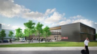 So wird das neue Schulungs- und Kommunikationszentrum von Stiebel Eltron in Holzminden nach seiner Fertigstellung aussehen. Bild: Stiebel Eltron