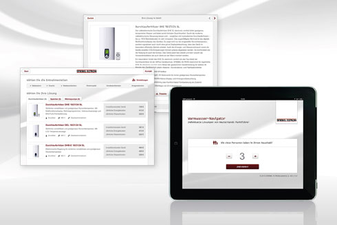 Der neue Warmwasser-Navigator von STIEBEL ELTRON ist...