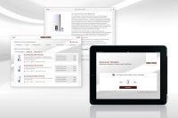 Der neue Warmwasser-Navigator von STIEBEL ELTRON ist für Apple- und Android-Geräte sowie als Online-Version für alle Systeme verfügbar. Bild: Stiebel Eltron