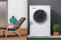 Luft-Wasser-Wärmepumpen mit Inverter-Technologie wie.......