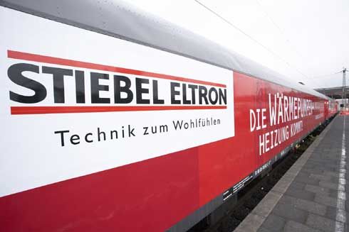 Die energieeffiziente Heiztechnik ist auf Deutschland-Tournee....